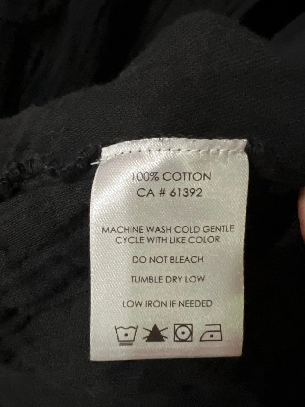Women's Black Button-Front Textured Jacket/Dress-